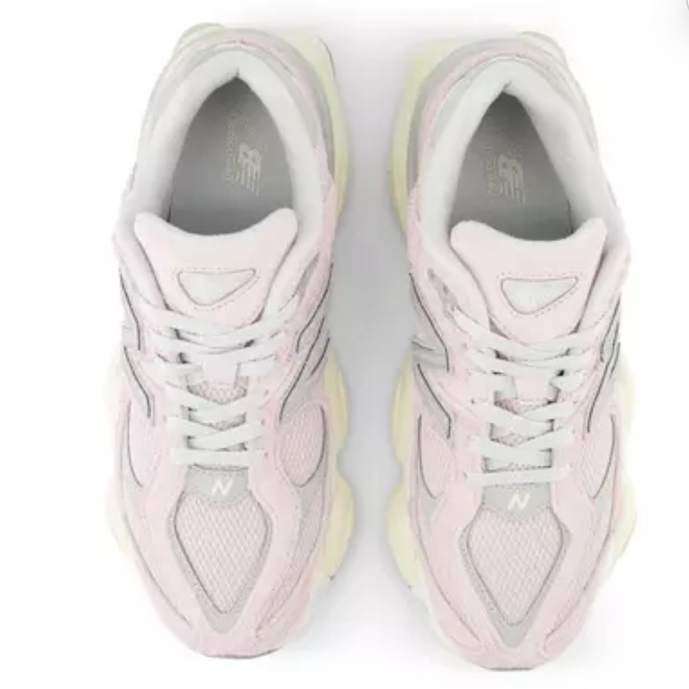 New Balance 9060 "Pink/Sea Salt White" Unisex Shoe - Picture 4 of 10